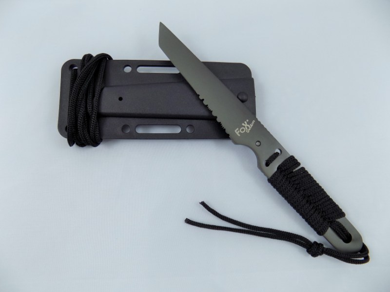  Outdoor / Self Defense Tactical Knife ACTION ONE w/ Sheath