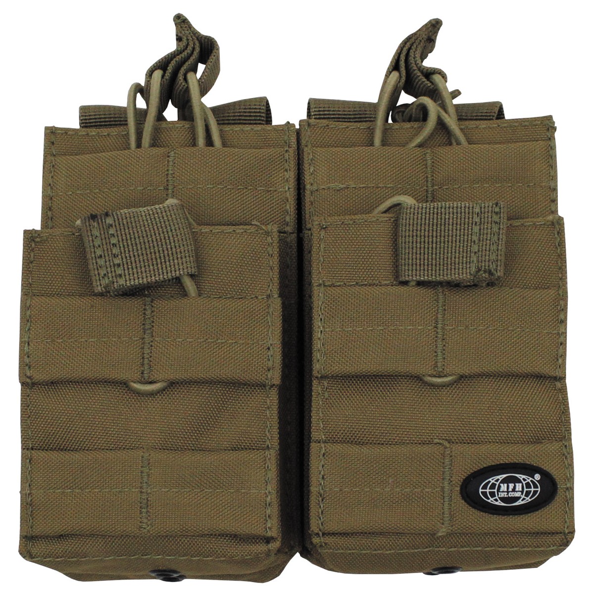 Modular Molle Magazine Open Double Pouch - Coyote