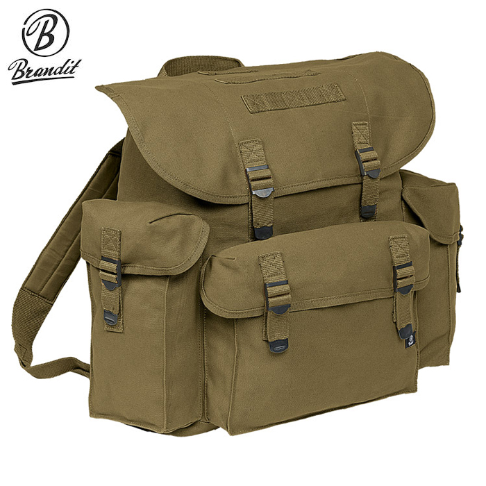  Brandit® BW German Army Stylish Rucksack Backpack - Olive 40L