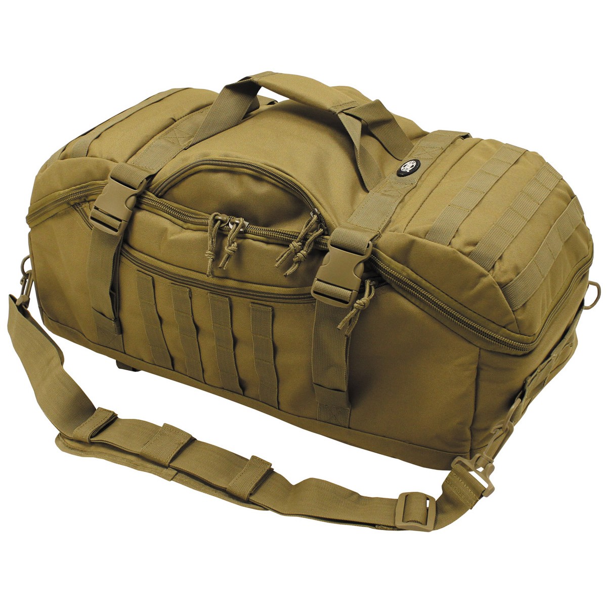 Military Tactical Shooters Multiwear Transport Travel Bag 48L Coyote