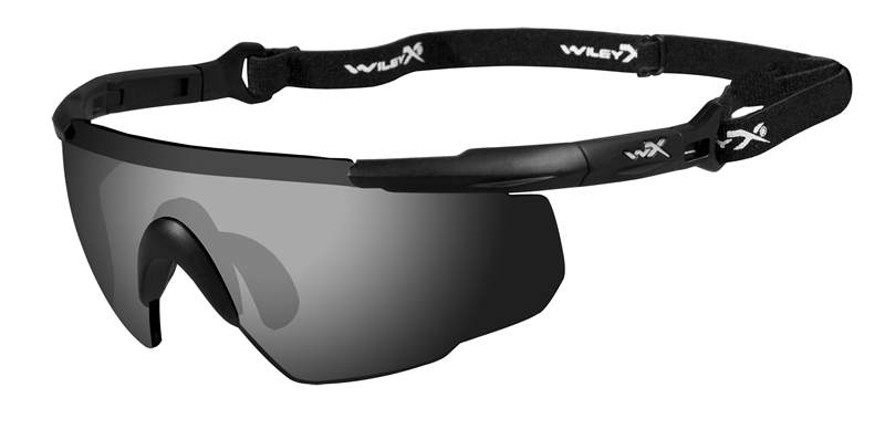 WILEY X ® Saber Advance - Shooting Ballistic Safety Glasses - Smoke Grey
