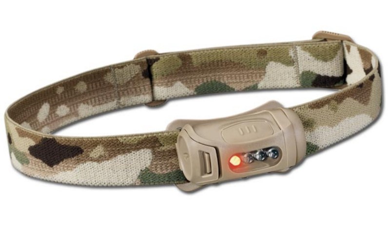 PRINCETON TEC® FRED Professional Military Tactical Headlight Tan / Multicam