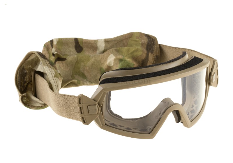 SMITH OPTICS® ELITE OTW Ballistic Military Glasses Googles 2LS Kit - Tan - USA