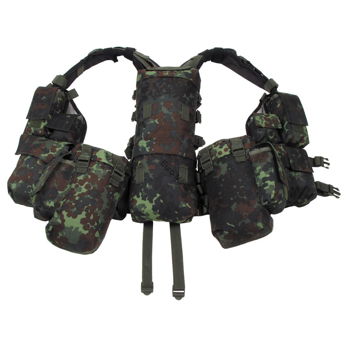 BW German Army Flectarn Camo Pattern Tactical Military Battle Combat Vest