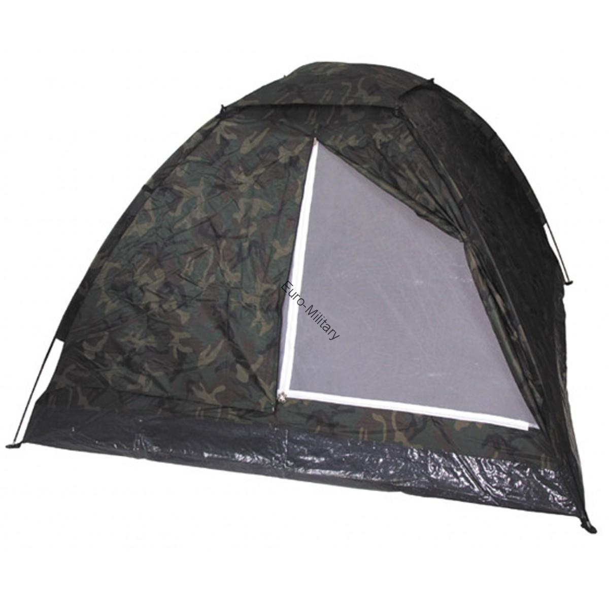 Military Tactical 3 Man Monodom Outdoor Woodland Camo Shelter Tent