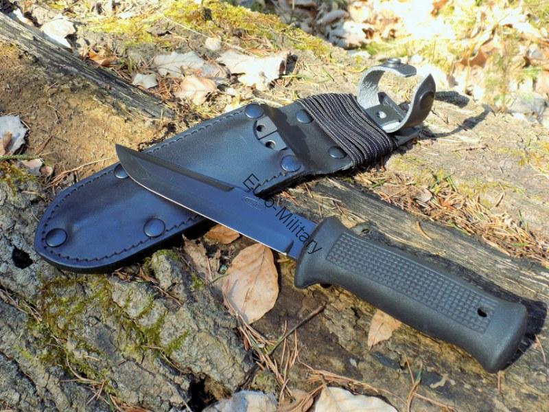 CZ Army Paratrooper Attack Knife UTON 75 Black Edition - MIKOV