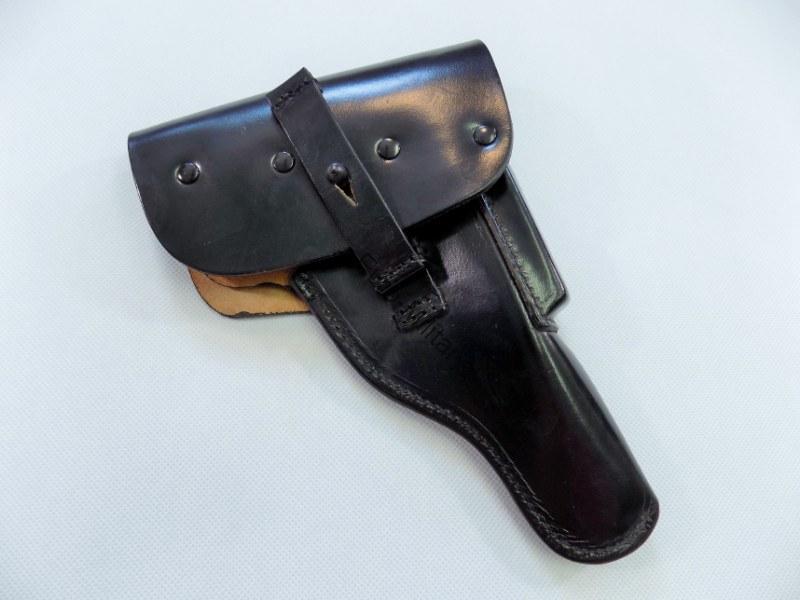 Genuine Post WW2 BW German Army P1 P-38 Walther Leather Holster