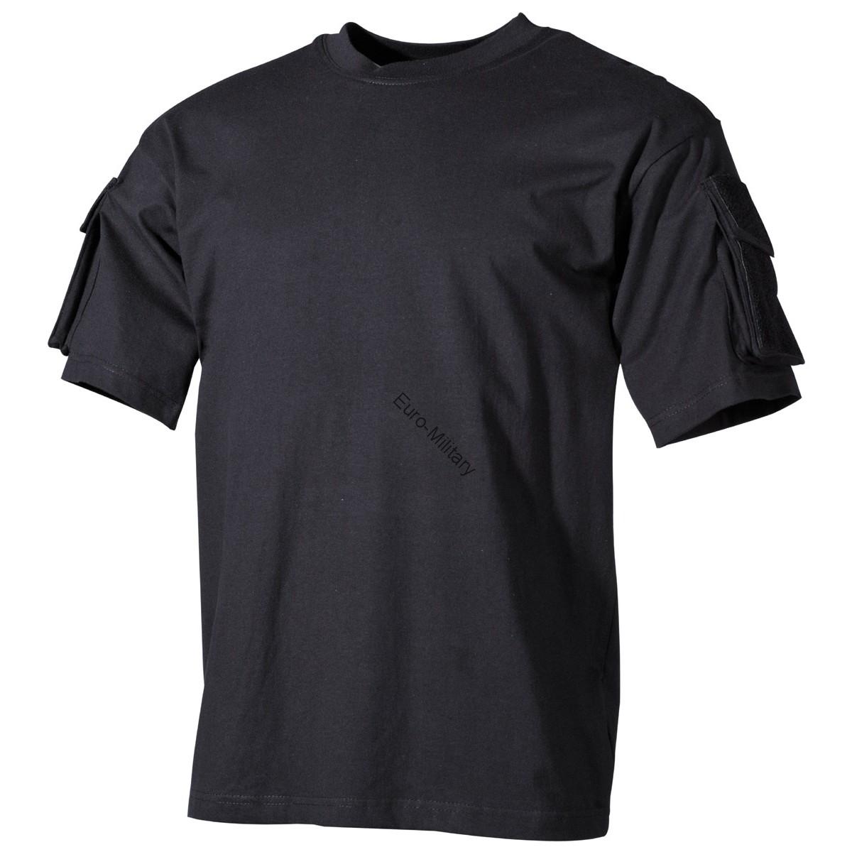 Tactical Military Army Special Ops Combat T-Shirt - Black - Short Sleeve
