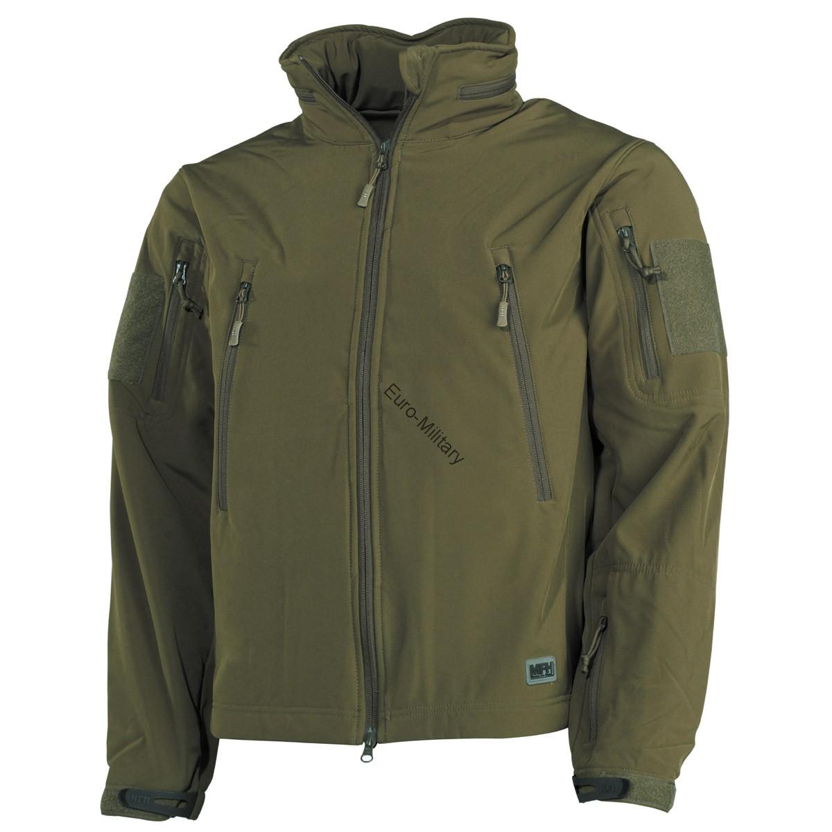Premium High Defense Tactical Waterproof Soft Shell Jacket SCORPION - OD Green
