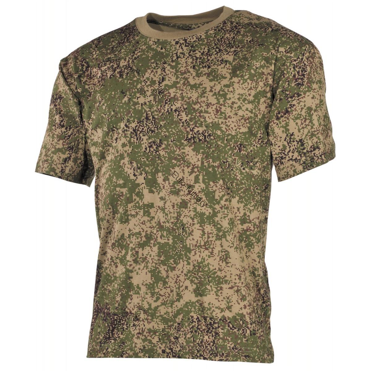 Russian Army Digital Camo T-Shirt - Short Sleeve
