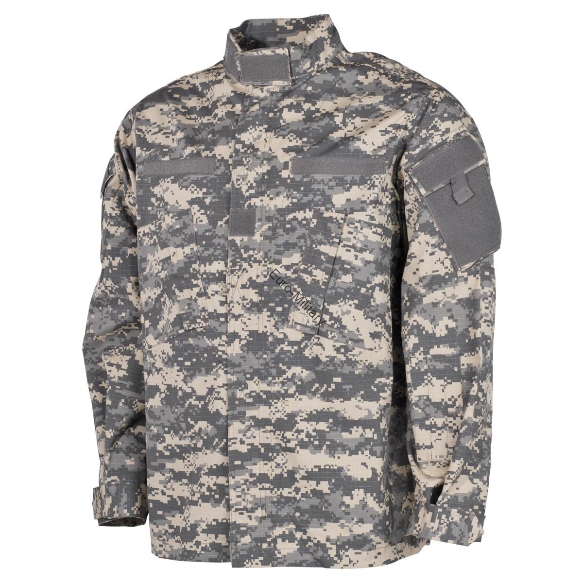 US Army Digital Camo Pattern Rip Stop Battle Combat Jacket