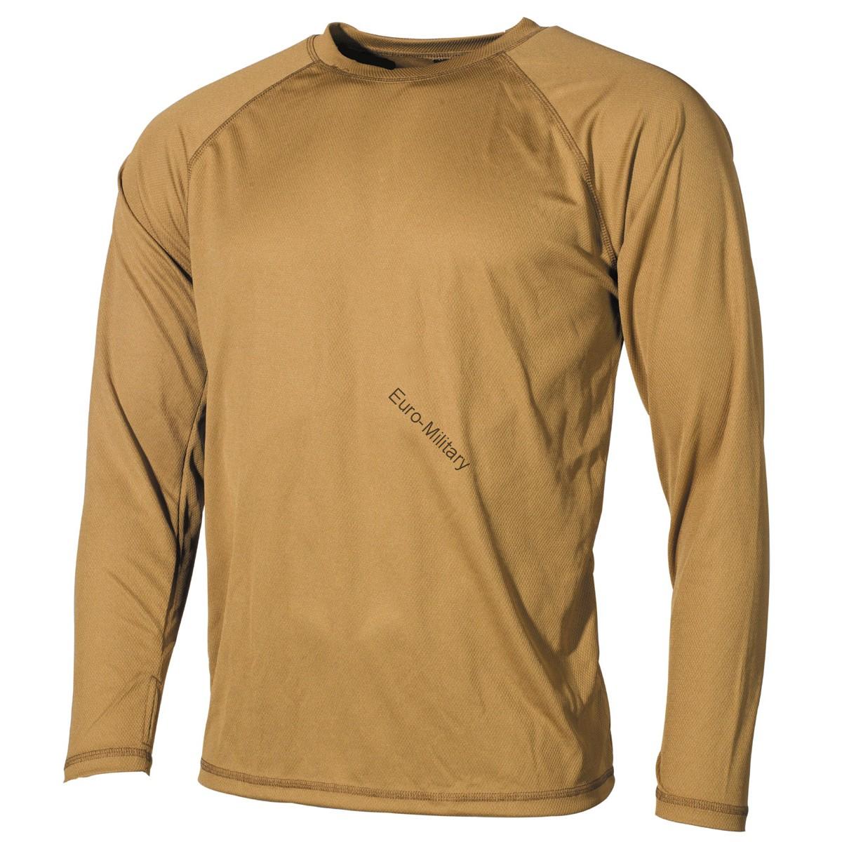 Military/Outdoor Undershirt Level 1 Gen.3 Lightweight and Quick Drying - Coyote