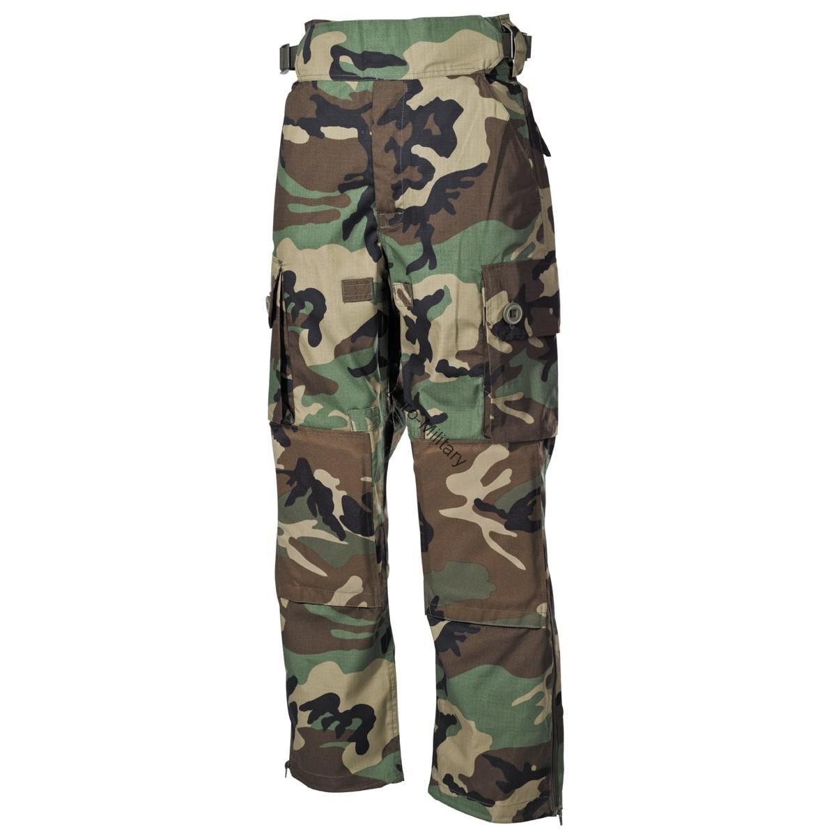 Premium Tactical Military Battle Trousers COMMANDOS - Woodland