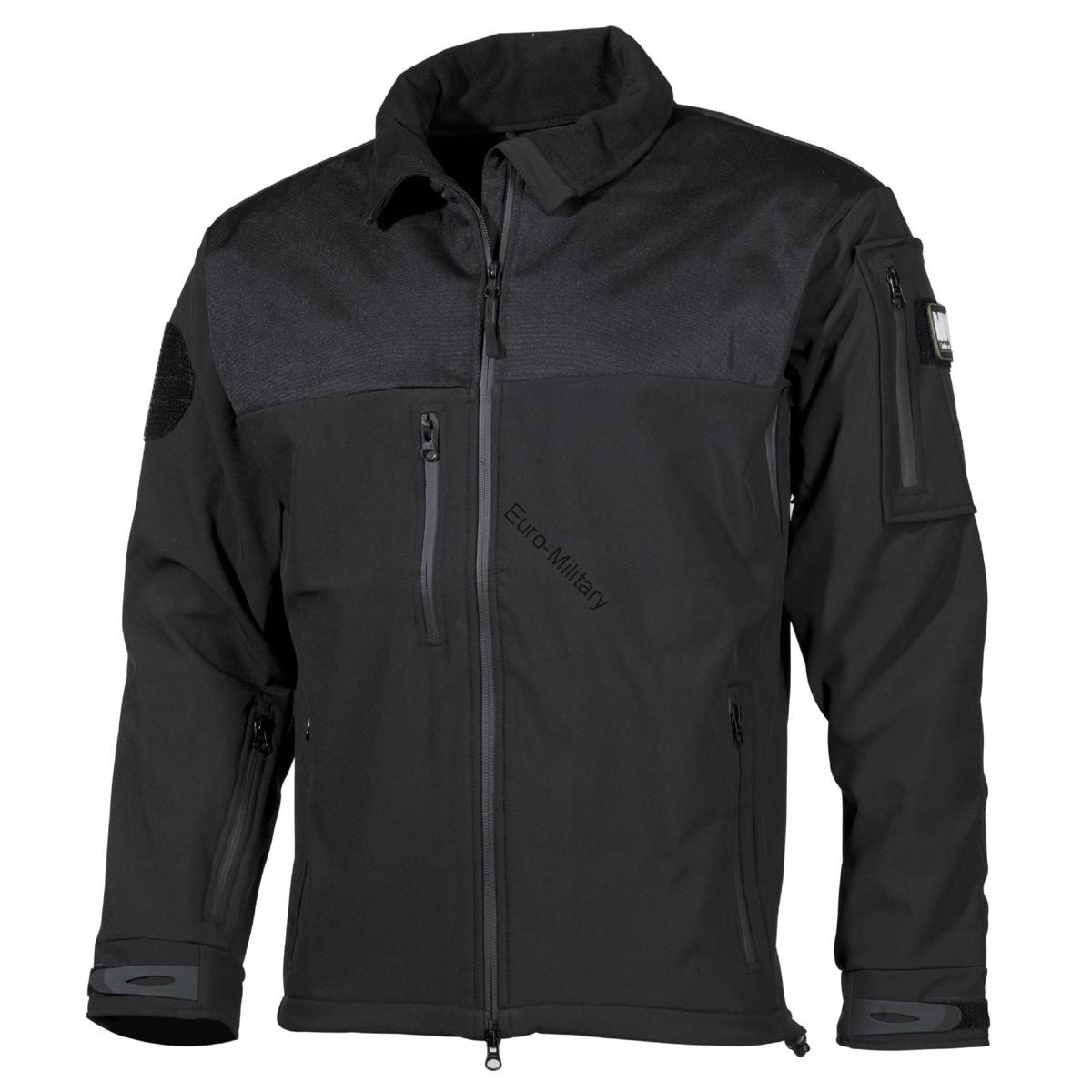High Level Soft Shell Waterproof Jacket AUSTRALIA - Black