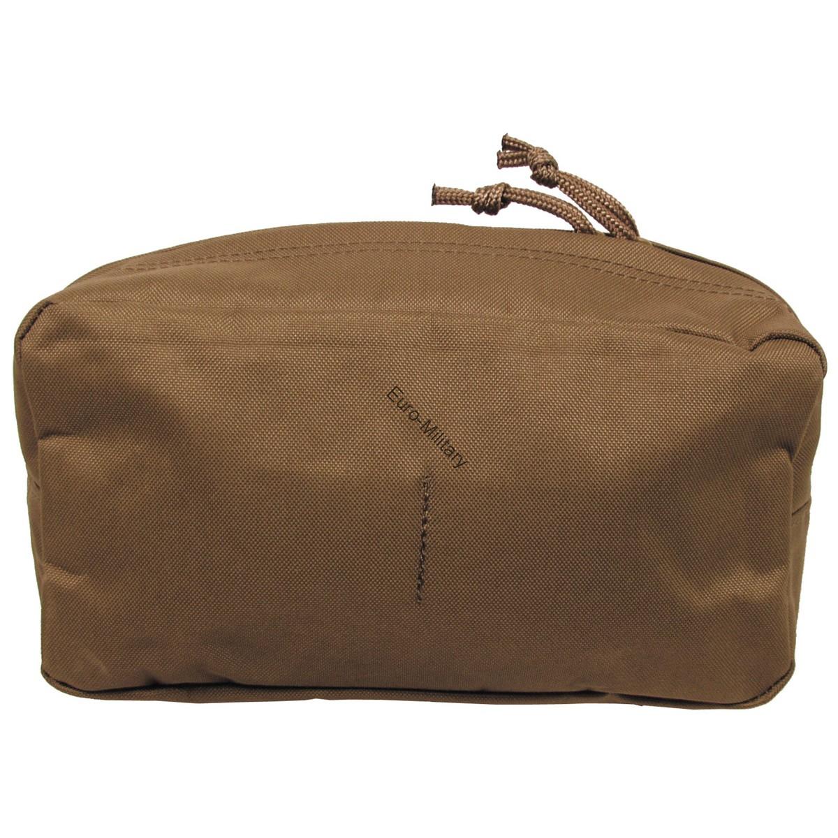 Tactical Utility Mollle Large Pouch - Coyote 