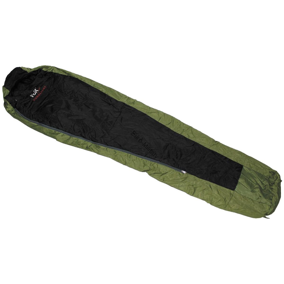 DuraLight Sleeping Bag +01 °C to +18 °C - Green/Black