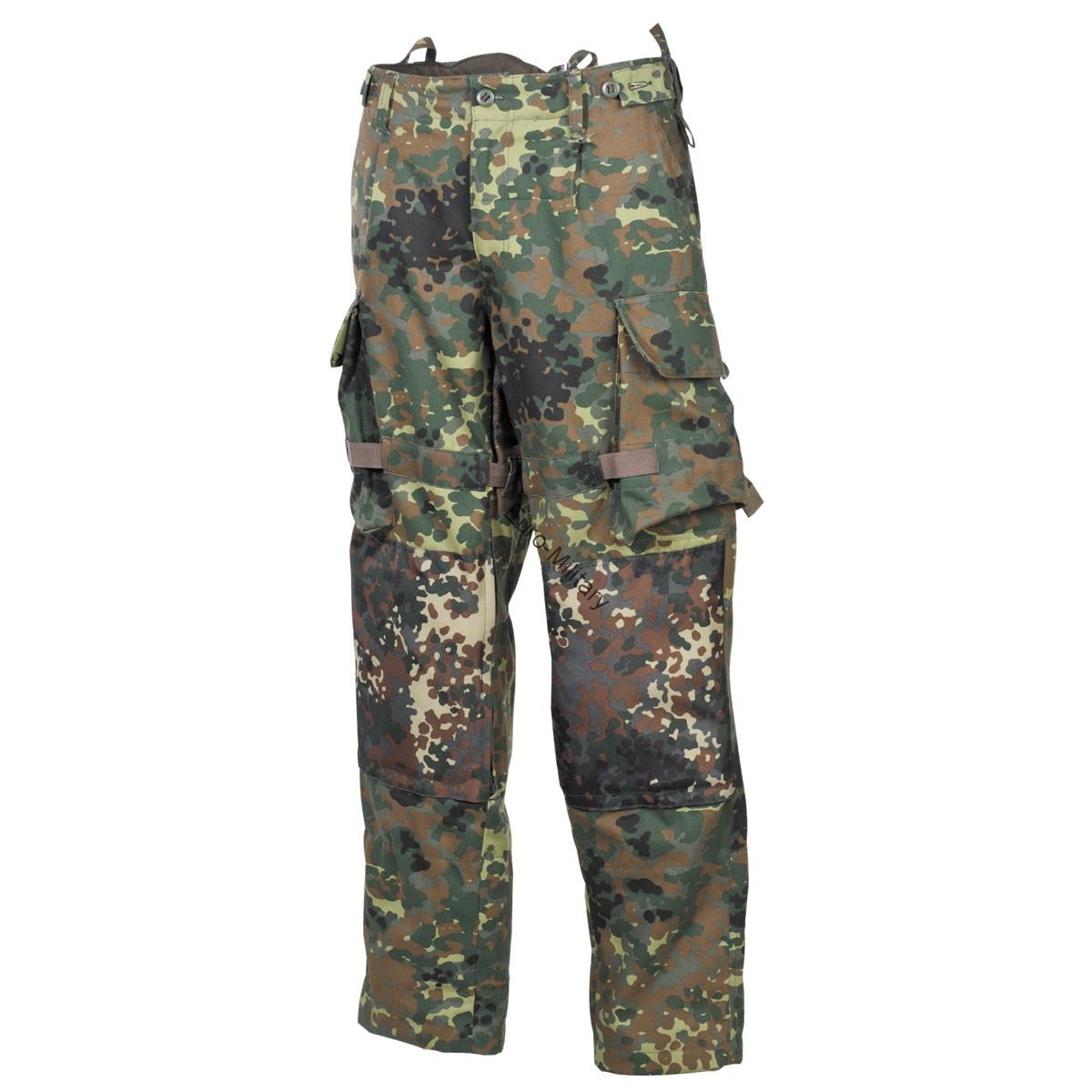 Military & Outdoor Clothing | BW German Army Flectarn Camo Battle Pants ...