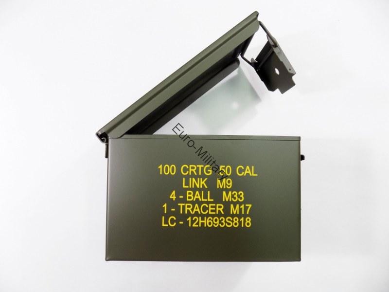 US Ammo Cans Steel Box 50 Cal. Nato Standarts 100 M2A1