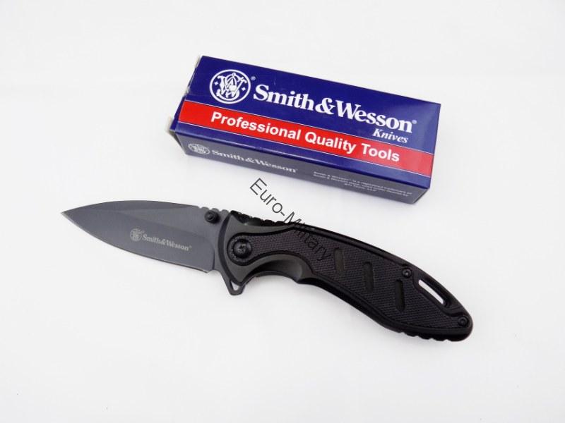 Smith&Wesson®CK117B Liner Lock Drop Point Folding Tactical Military Pocket Knife