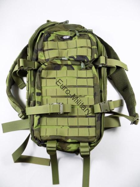 Czech Army Camo Pattern M95 Professional 30L Daily Assault Backpack w/ Molle 
