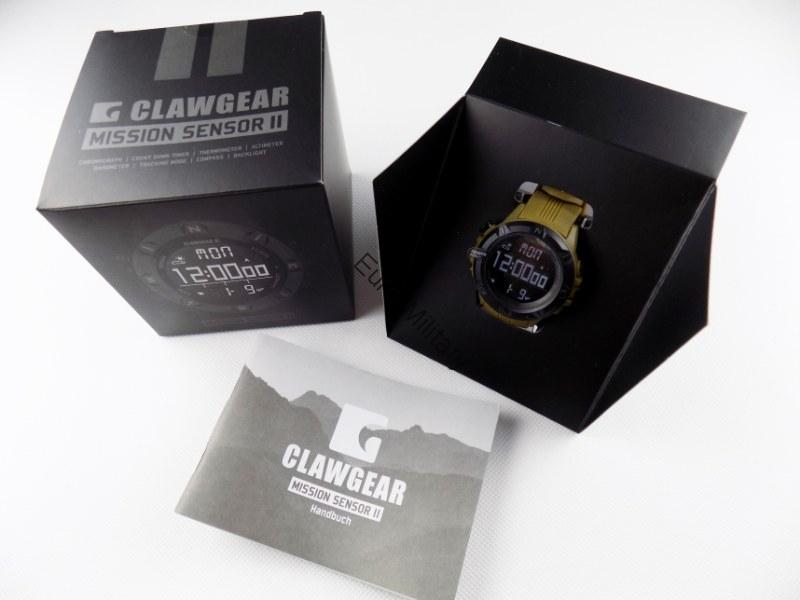 CLAWGEAR® Mission Sensor II Professional Military Outdoor Watch - Coyote Tan