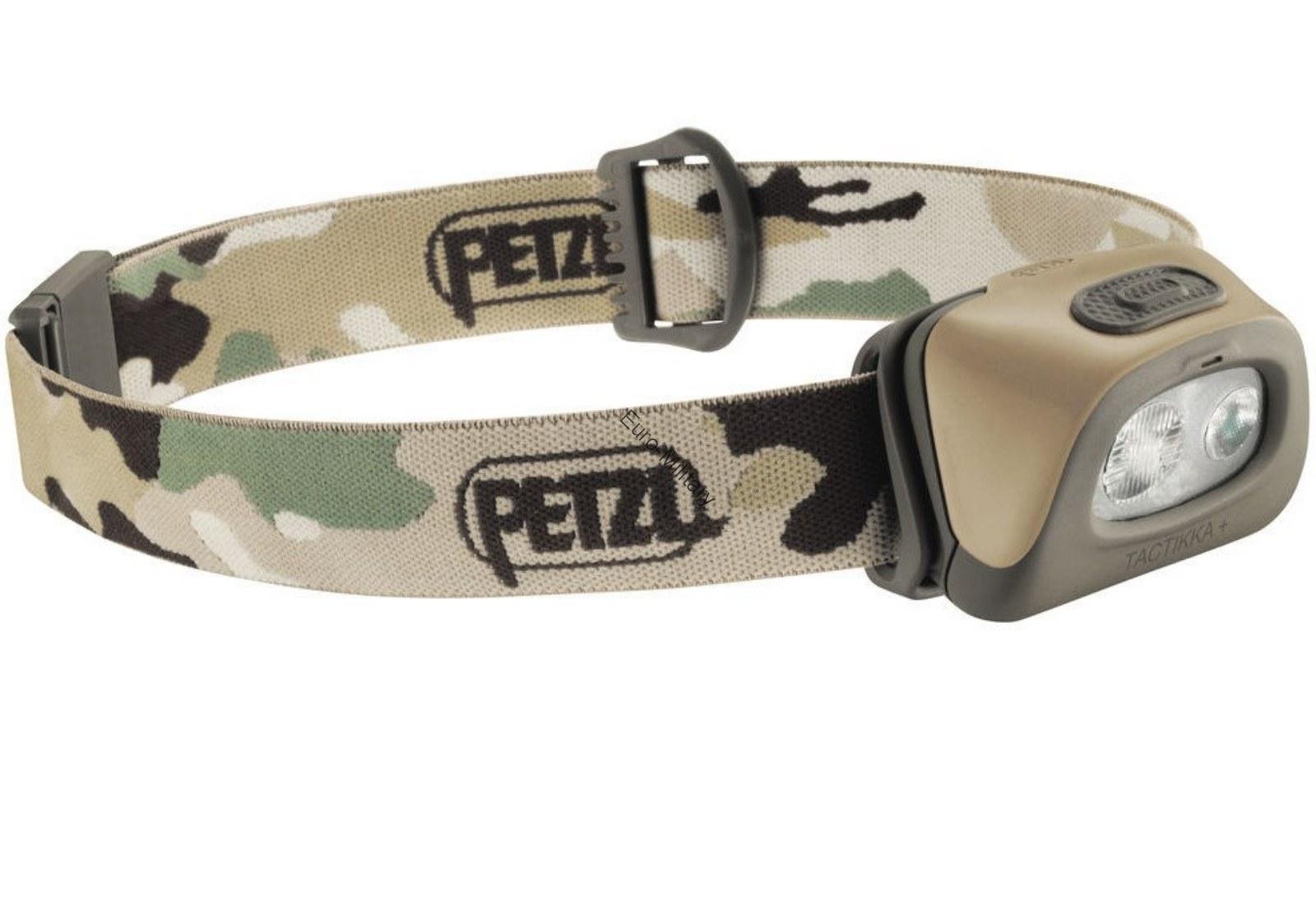 PETZL® TAKTIKKA+® Professional Military Outdoor Headlamp 250Lm Hybrid - Multicam