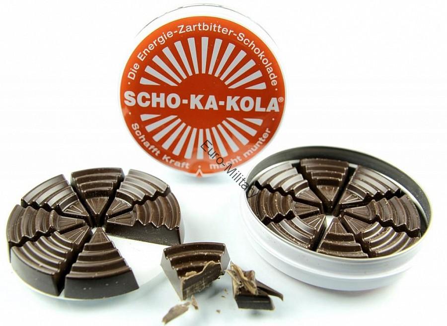 Scho-Ka-Kola® Energy Chocolate - WW2 German Until Today - Bitter ( 5 pcs Set )