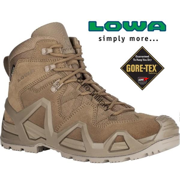 LOWA® Professional Tactical Military Outdoor Boots ZEPHYR GTX® MID TF-COYOTE 