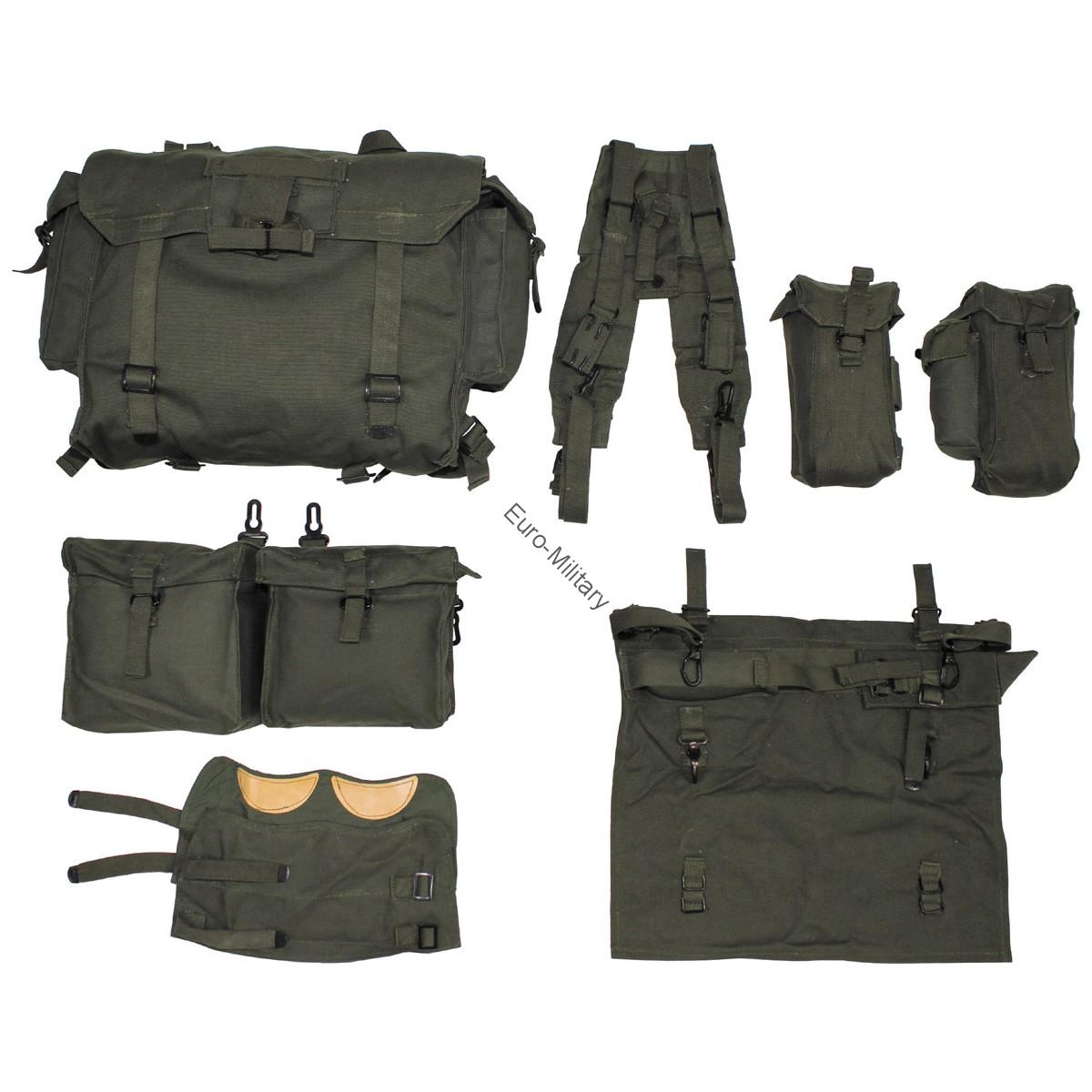 Original Czech Army OSN Tactical Backpack Fully 8 Parts Set - Never Used