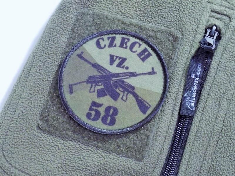 SA,VZ-58 Velcro Patch Military Green - Small