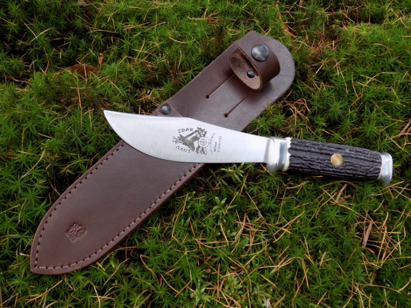 Classical Hunting Knife "Zdar Lovu"  MIKOV