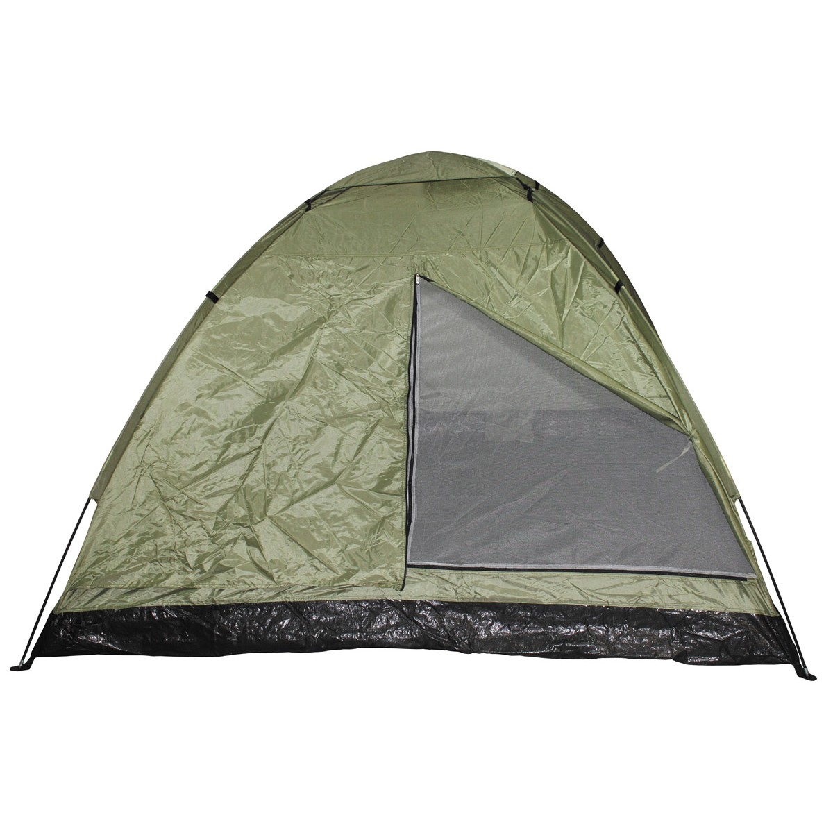 Military Tactical 3 Man Monodom Outdoor OD Green Shelter Tent