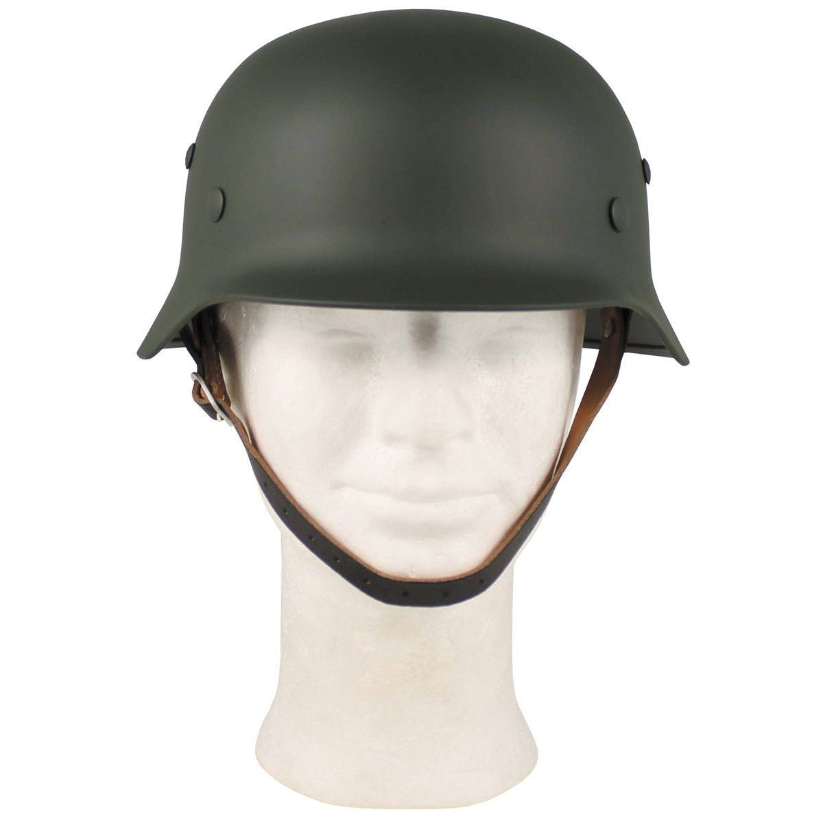 WW2 German Army M35 Steel Helmet - WH Green