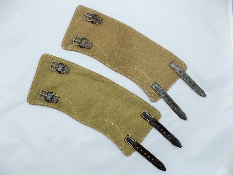 WW2 German Army High Quality Handmade Leggins Spats Gaiters - TOP