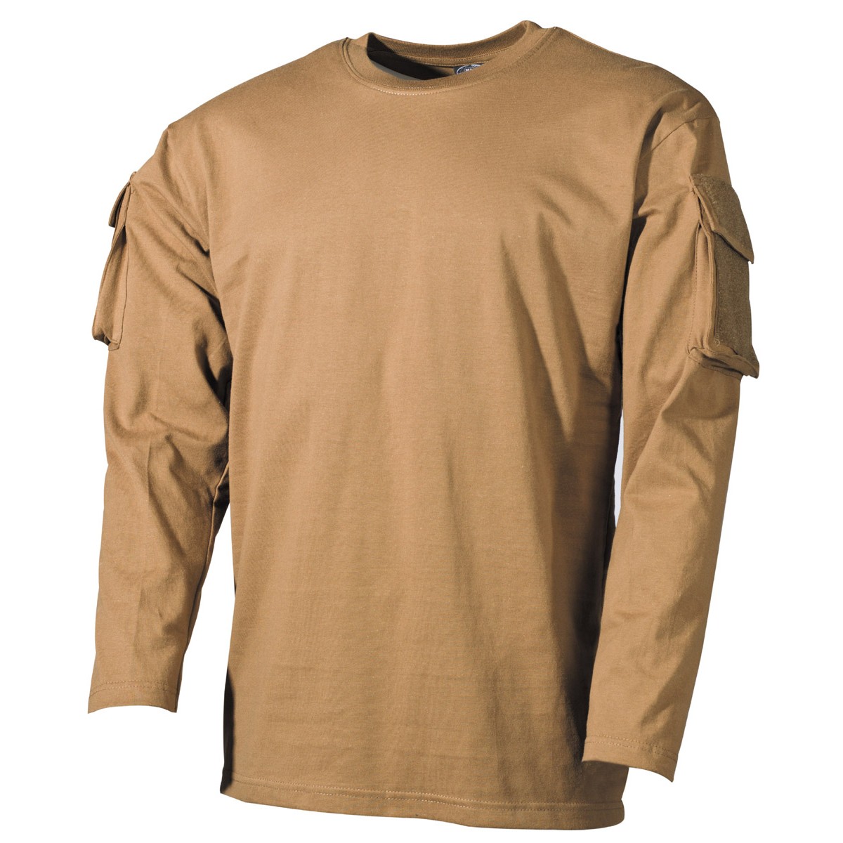 Tactical Military Army Special Ops Combat T-Shirt - Coyote - Long Sleeve
