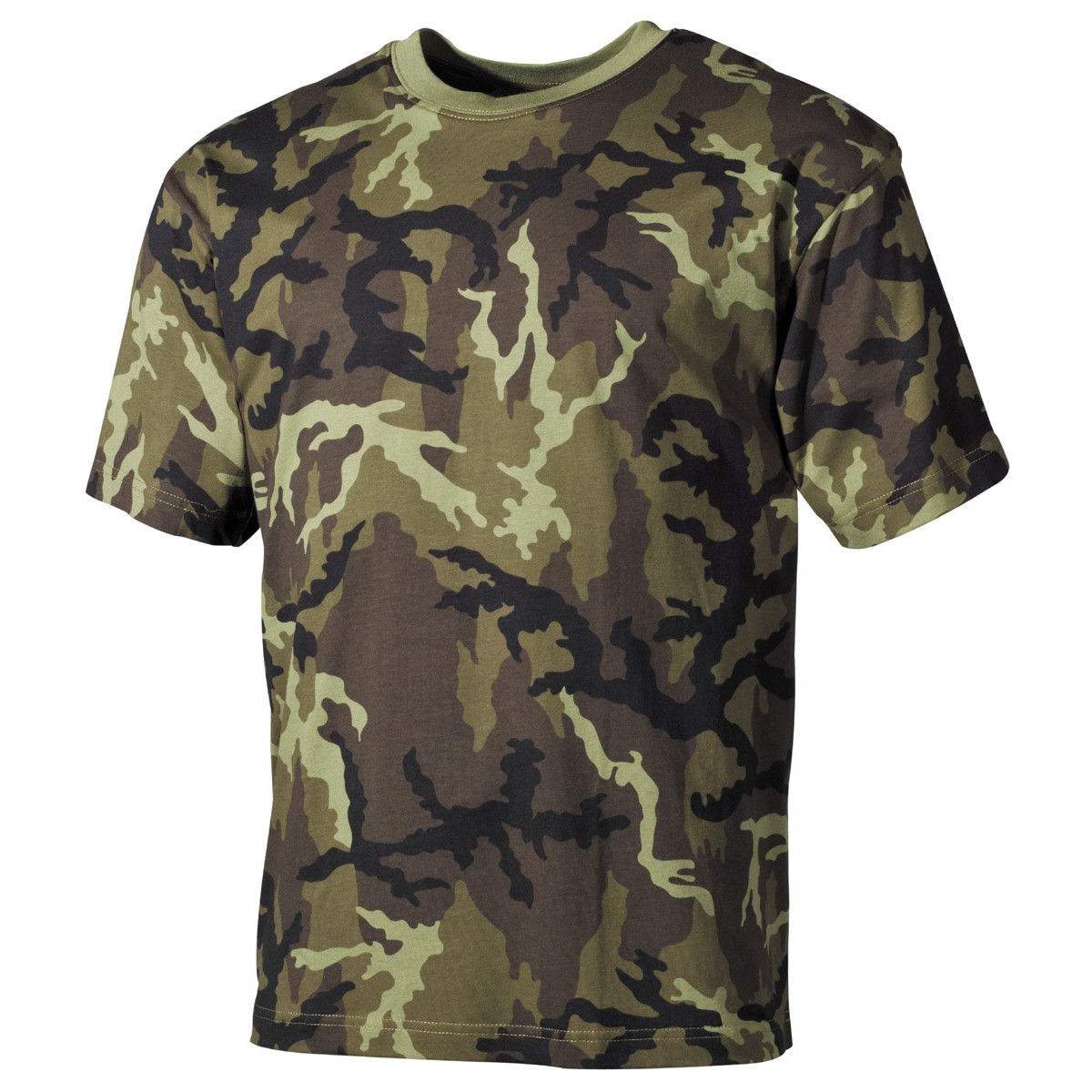 Czech Army M95 Camo T-Shirt - Short Sleeve