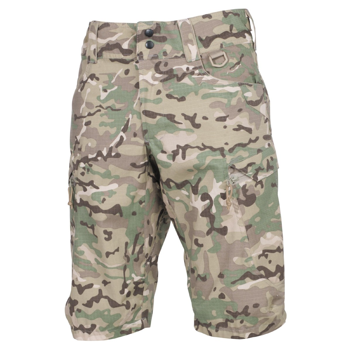 Professional Tactical Military Battle Army Shorts „Defense“ Rip Stop - Multicam