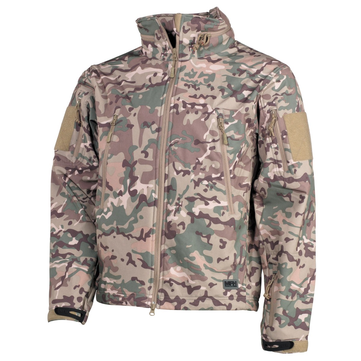 Premium High Defense Tactical Waterproof Soft Shell Jacket SCORPION - Multicam