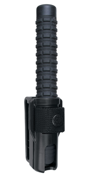 Expandable Police Baton 16″ 405 mm, HARDENED – BLACK surface