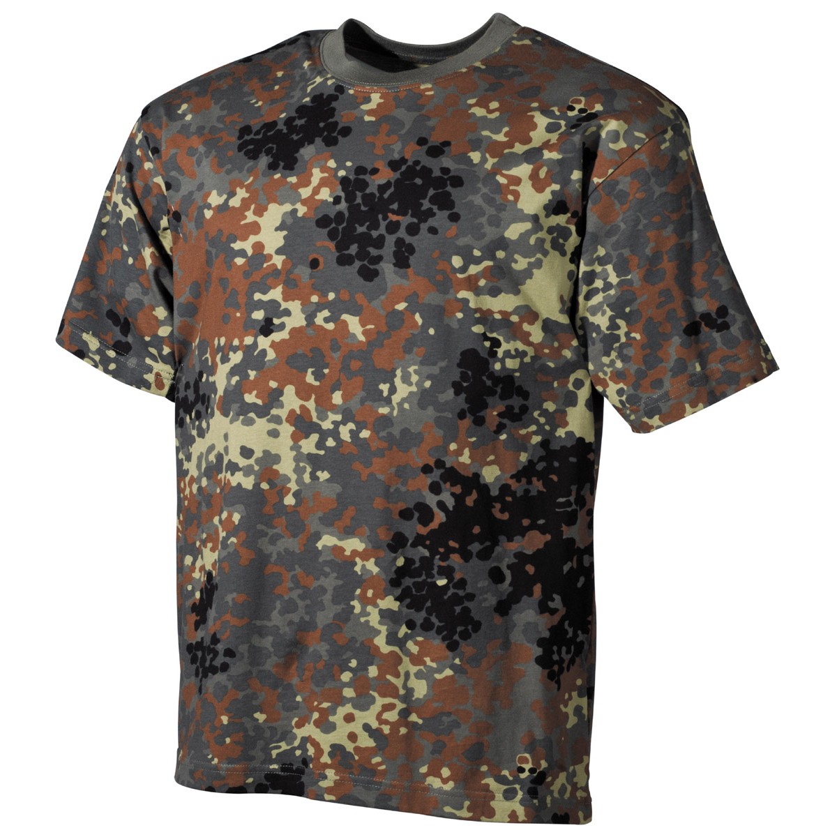 BW Germam Army Flectarn Camo T-Shirt - Short Sleeve