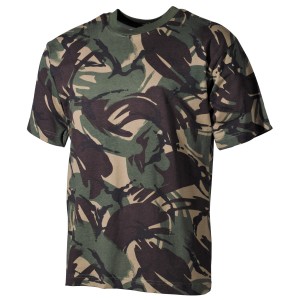 British Army DPM Camo T-Shirt - Short Sleeve