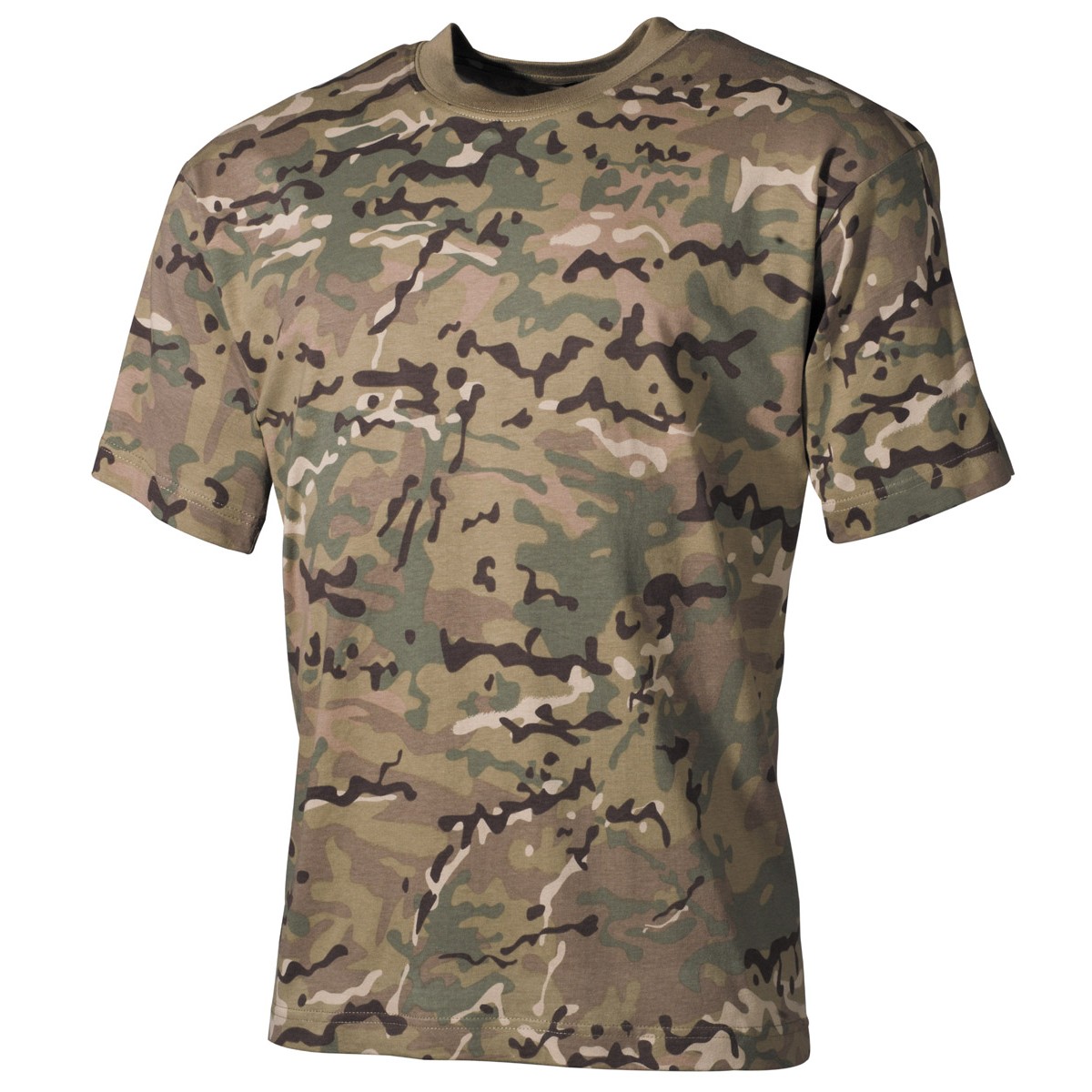 US Army Multicam Camo T-Shirt - Short Sleeve