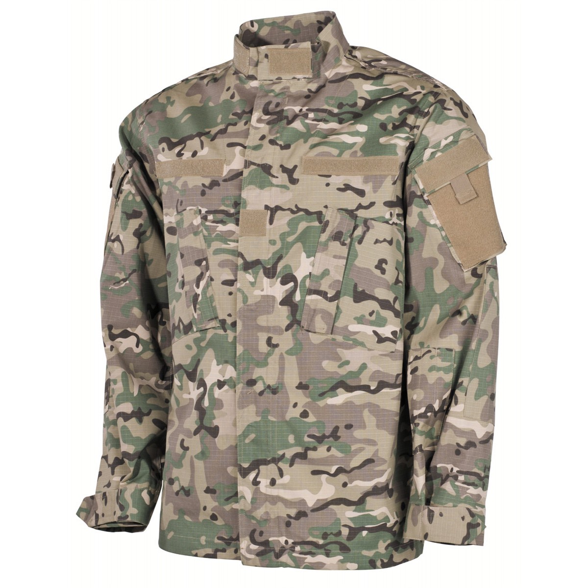 US Army Multicam Camo Pattern Rip Stop Battle Combat Jacket