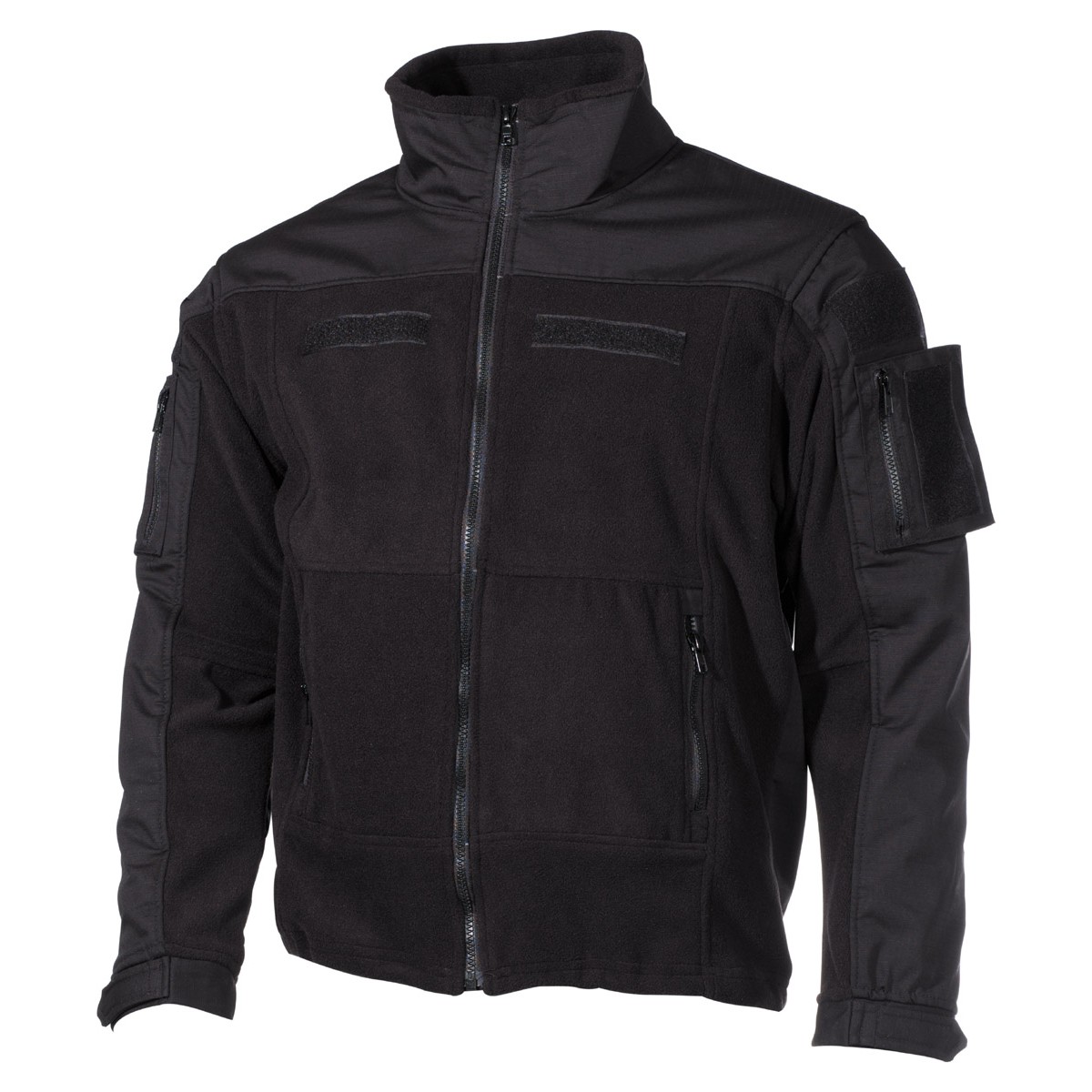 Professional Tactical Military Fleece Jacket COMBAT High Defense - Black