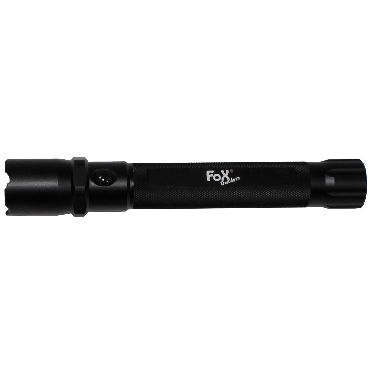 Tactical 5 Watt Led Medium 25 cm Flashlight - Black