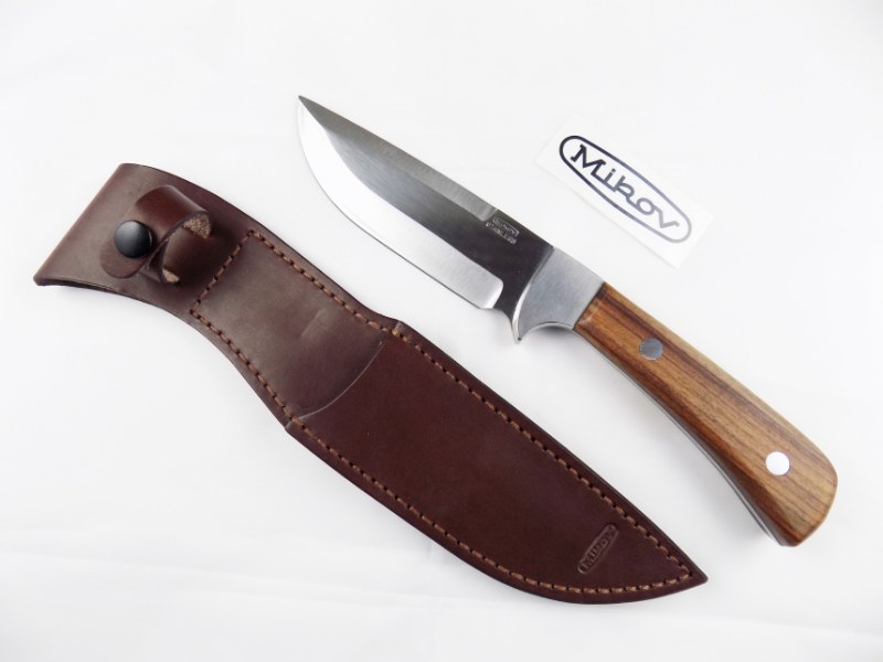 MIKOV® High Quality Professional Hunting Dagger Knife LES w/ Leather Sheath