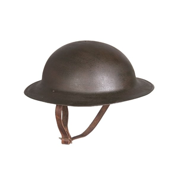 WWI US Army M17 Steel Helmet with Liner - Aged Beatiful WWI Reproduction
