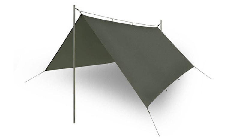 HELIKON TEX® Outdoor Hunting Military SUPERTARP® Universal Shelter - Olive Green