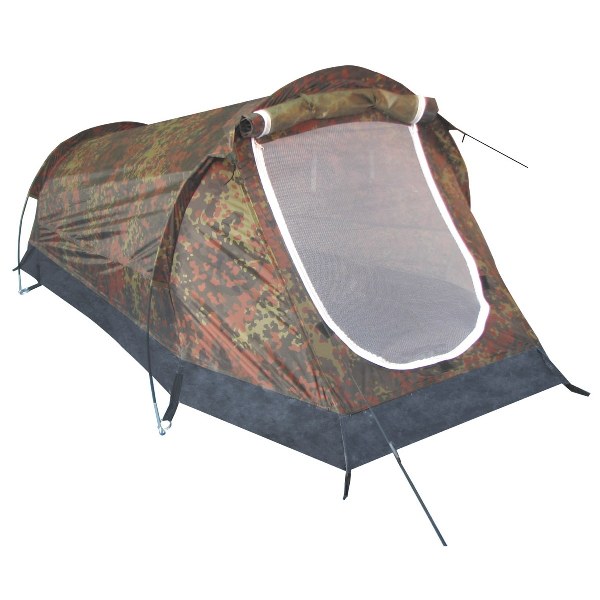 Military Tactical BW German Flectarn Outdoor Tunnel Tent "Hochstein" 2 Person