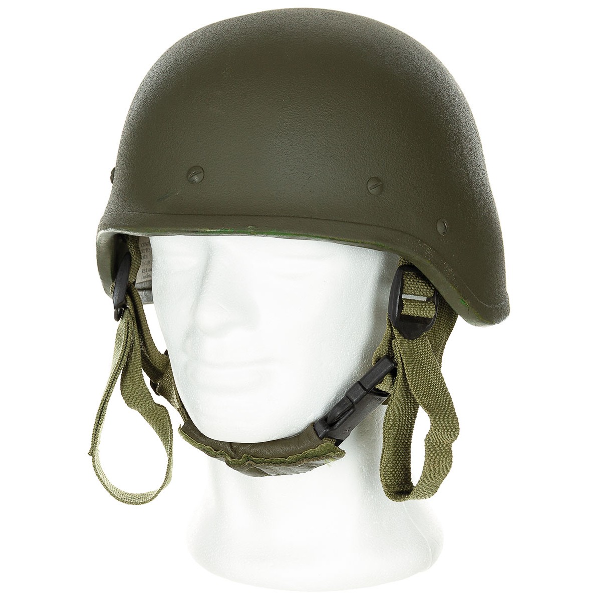 Original Italy Army Ballistic Helmet "T.P." - OD Green